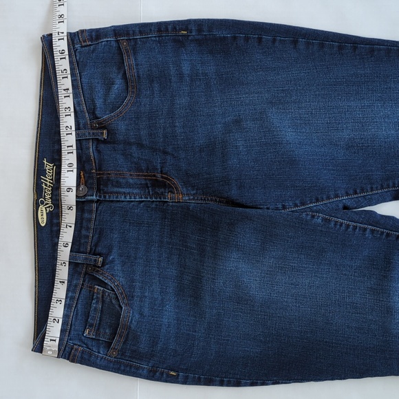 Old Navy Sweet Heart Boot Cut Jeans 12S Blue Pockets - Picture 12 of 14